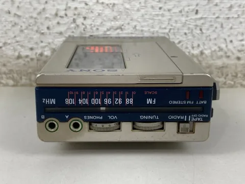 Sony WM-F1 Walkman FM Radio Stereo Cassette Player Silver