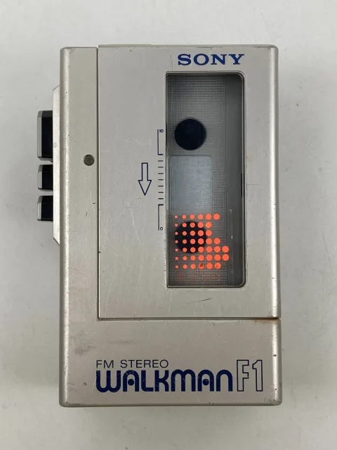 Sony WM-F1 Walkman FM Radio Stereo Cassette Player Silver