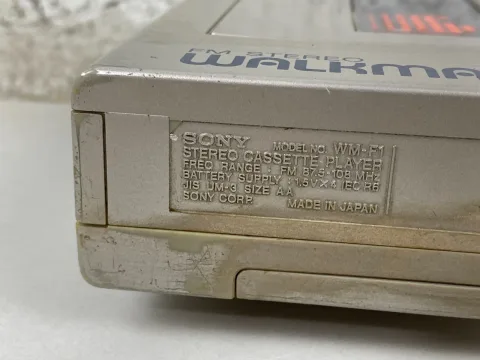 Sony WM-F1 Walkman FM Radio Stereo Cassette Player Silver