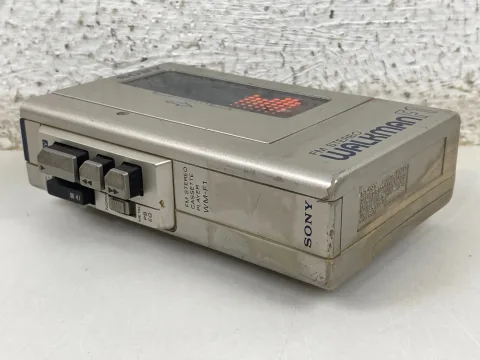 Sony WM-F1 Walkman FM Radio Stereo Cassette Player Silver