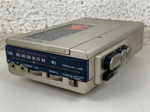 Sony WM-F1 Walkman FM Radio Stereo Cassette Player Silver