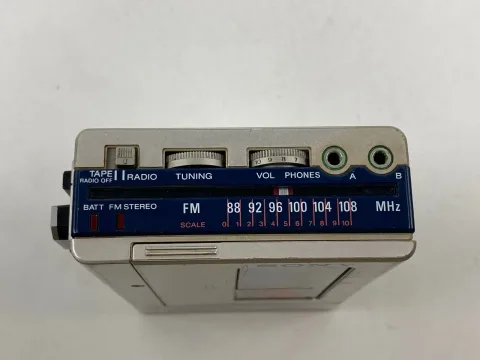 Sony WM-F1 Walkman FM Radio Stereo Cassette Player Silver