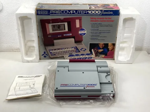 Vtech Pre Computer Junior 1000 Learning Educational Game 1990