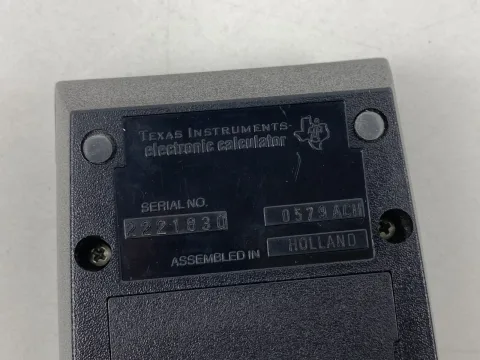 Texas Instruments TI-59 Programmable Calculator w/Module - Adaptor