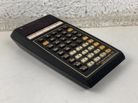 Texas Instruments TI-59 Programmable Calculator w/Module - Adaptor