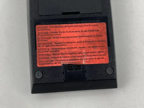 Texas Instruments TI-59 Programmable Calculator w/Module - Adaptor