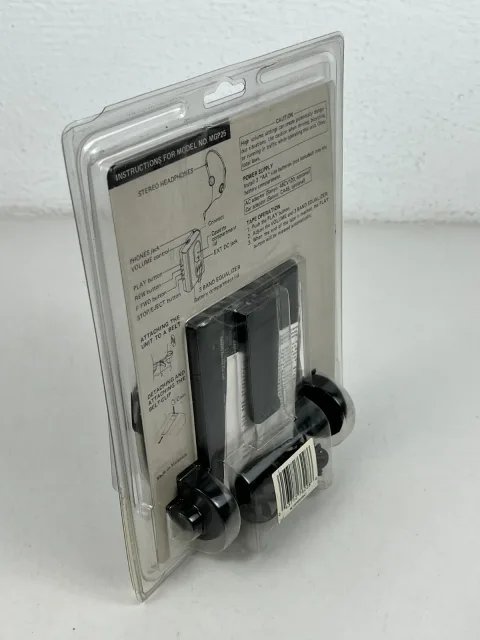 Sanyo MGP-25 Walkman Stereo Cassette Box Old authentic Gray 🔥