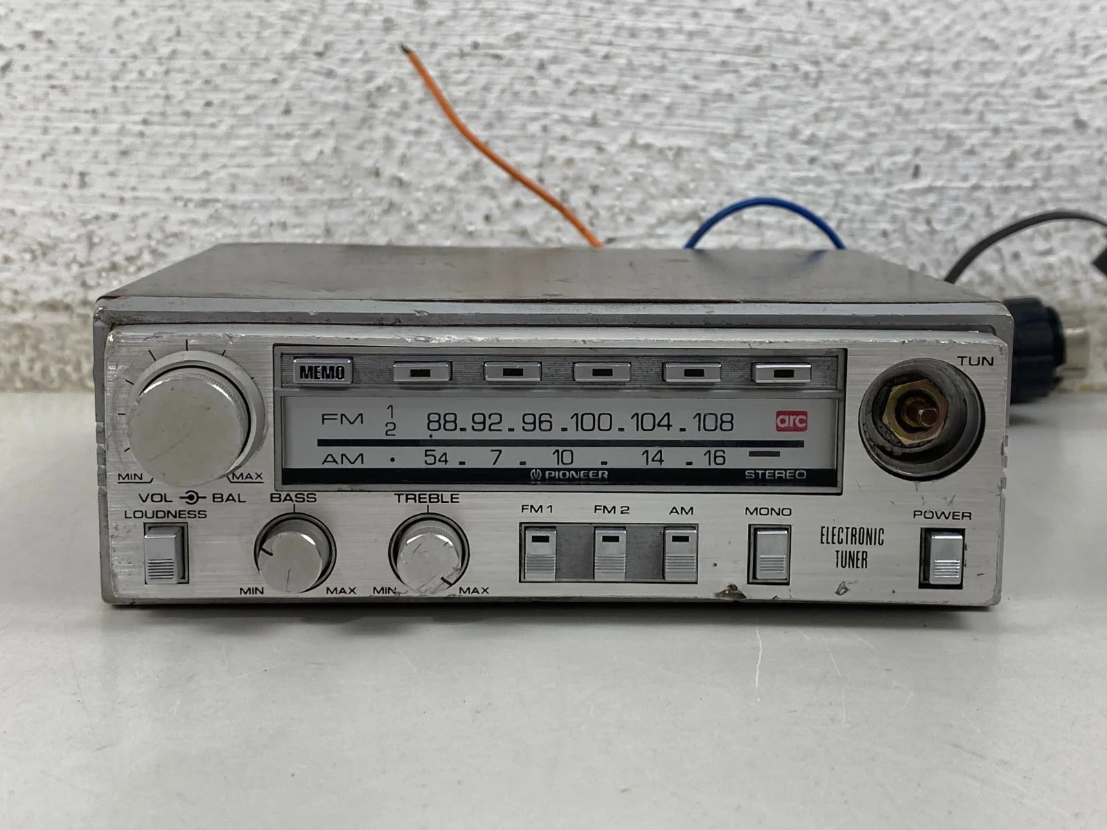 Pioneer GEX-60 Component Car Stereo AM/FM Electronic Tuner