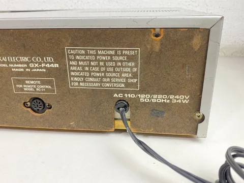 Akai GX-F44R Stereo Cassette Deck