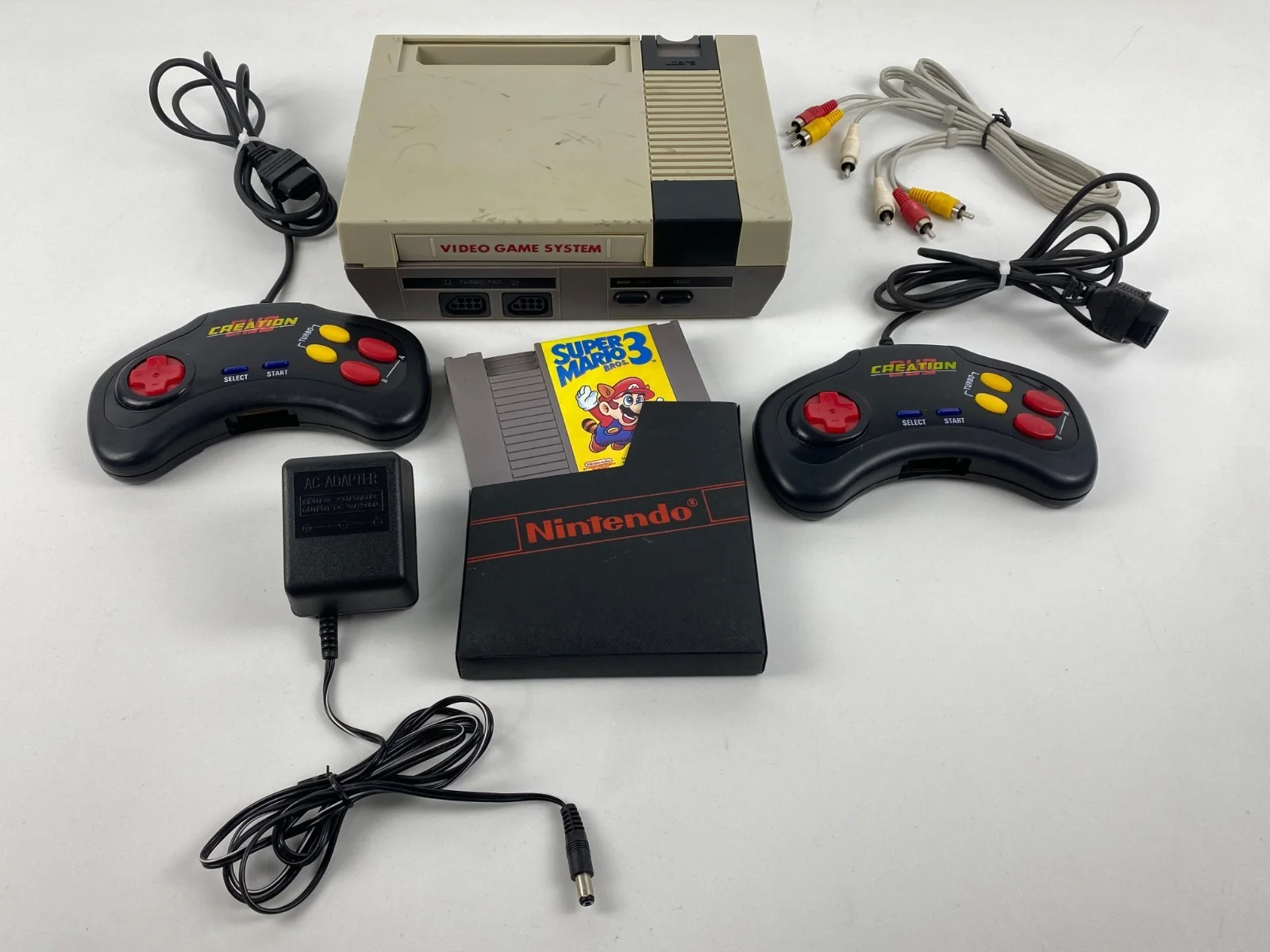 Nasa DY-636 Famiclone Entertainment Computer System Action SET Game