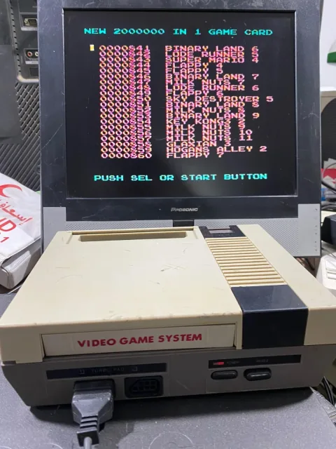 Nasa DY-636 Famiclone Entertainment Computer System Action SET Game
