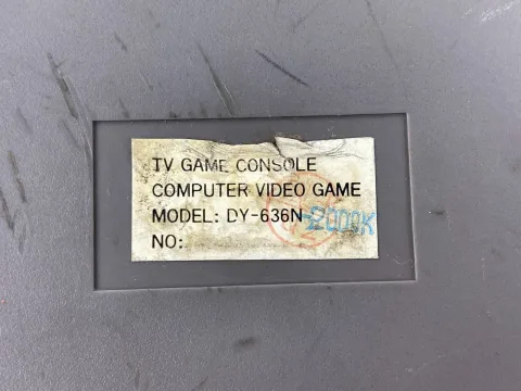 Nasa DY-636 Famiclone Entertainment Computer System Action SET Game