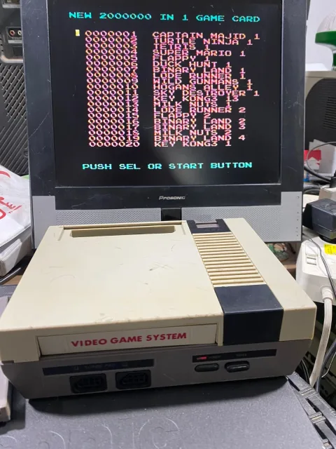 Nasa DY-636 Famiclone Entertainment Computer System Action SET Game