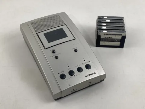 Grundig St3211 Stenocassette Dictation Recorder and Player