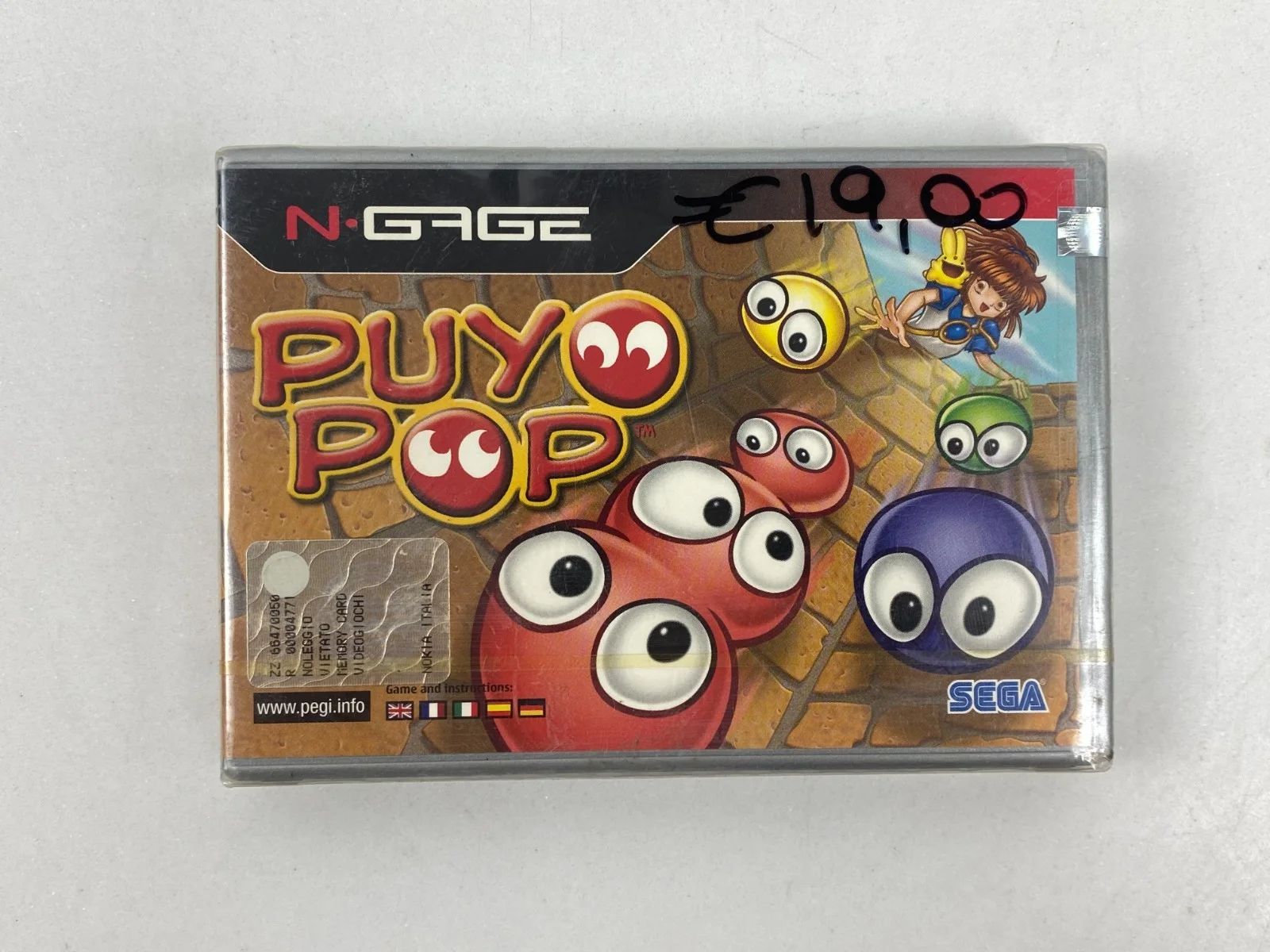 Puyo Pop Nokia N-gage Game Nokia Italy 5 languages