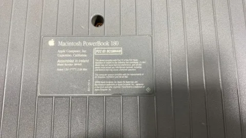 Apple Macintosh PowerBook 180 M4440 with Microtech Roadrunner Data Xpress