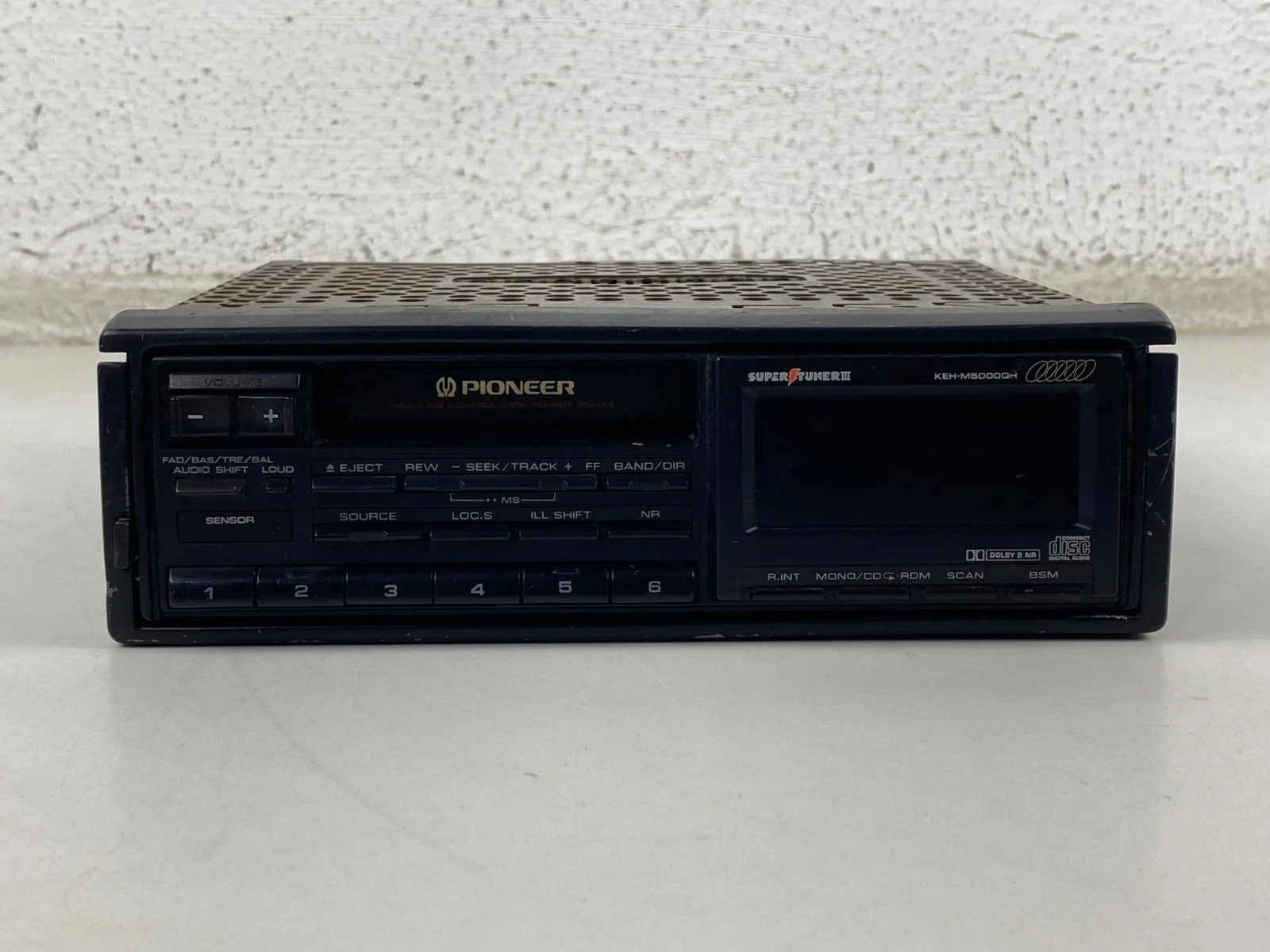 Pioneer KEH-M5000QR Super Tuner III Stereo Car Radio Cassette