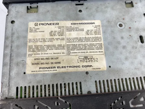 Pioneer KEH-M5000QR Super Tuner III Stereo Car Radio Cassette