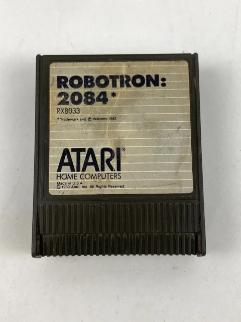 Atari Robotron 2084 (Atari 400/800/XL/XE 1983) Game cartridge