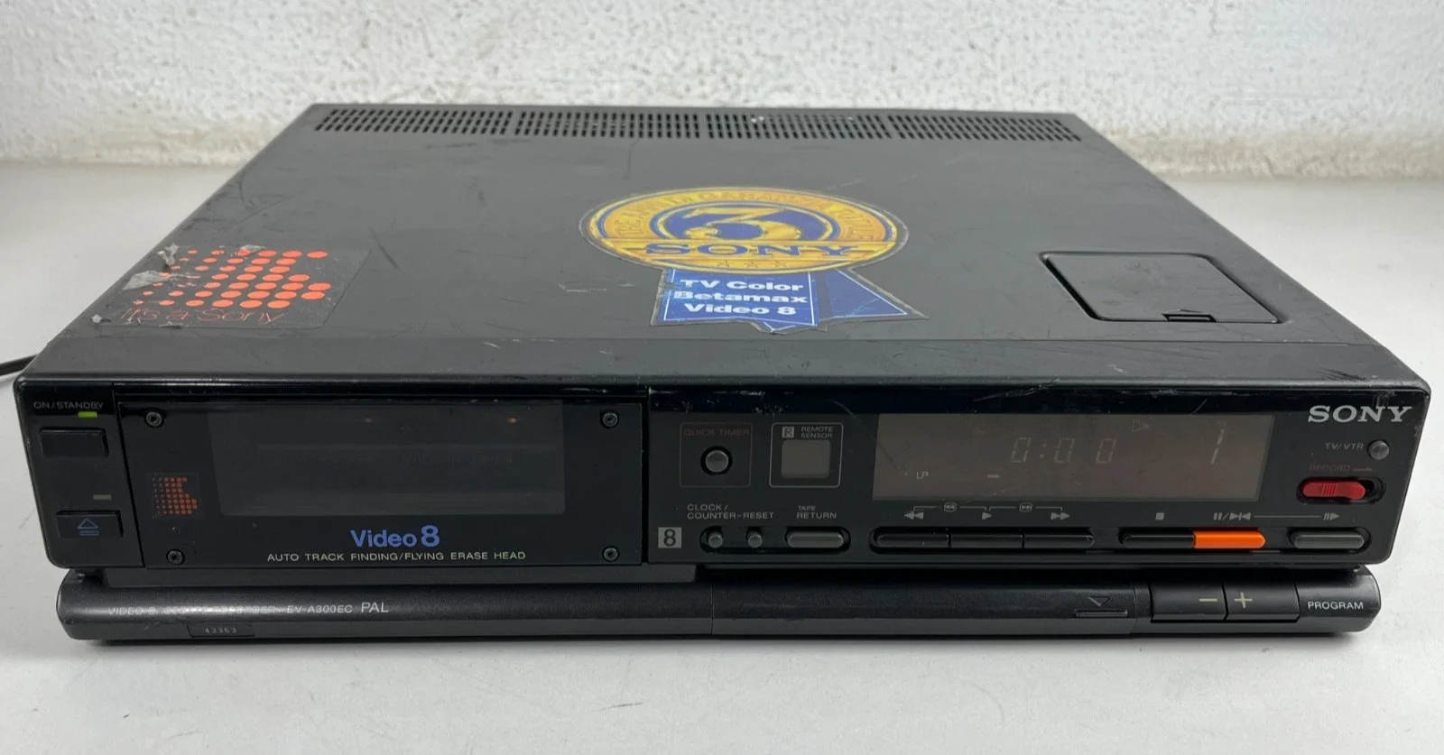 Sony EV-A300EC Video 8 Cassette Recorde eBay
