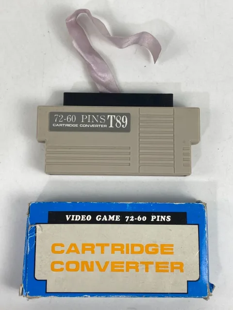Adaptador Conversor Video For Nintendo Game 72 Para 60 Pins T89 Famiclone