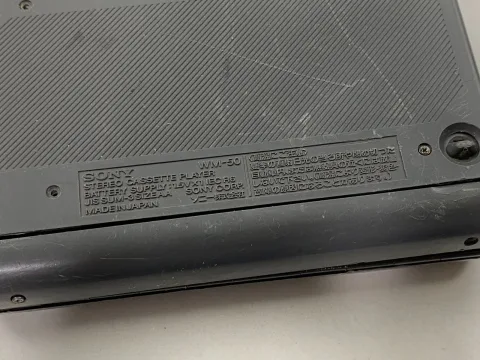 Sony Walkman WM-50 Toyota VGC Collectible
