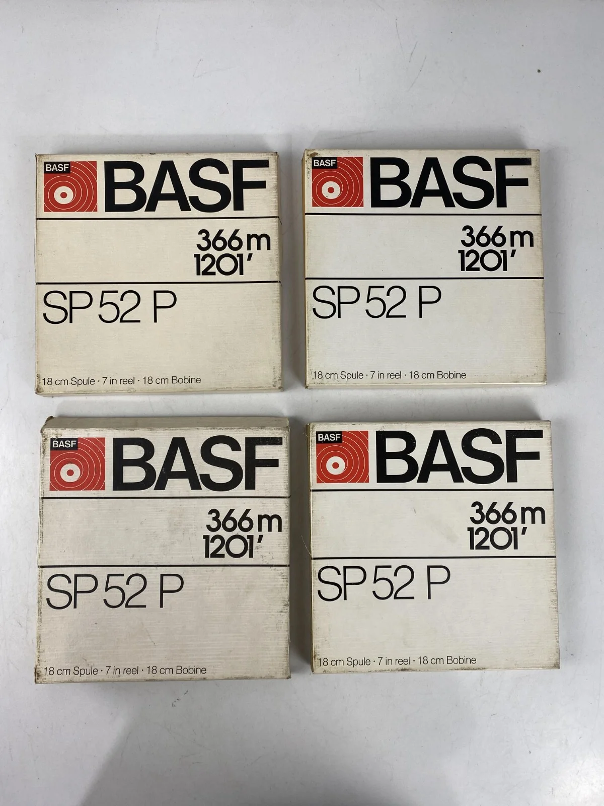 شريط تسجيل BASF بطول 360 متر طراز SP52P دفعة 4