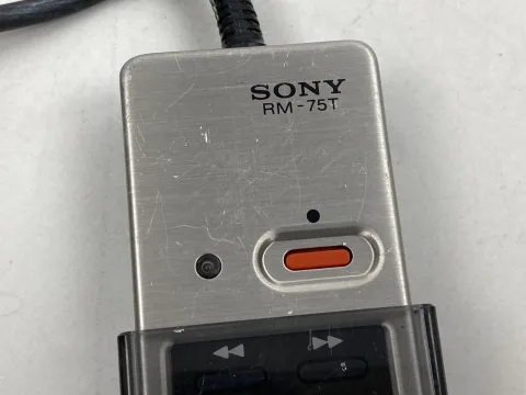 Sony RM-75T Remote Commander For Betamax VCR Video Cassette SL-C5