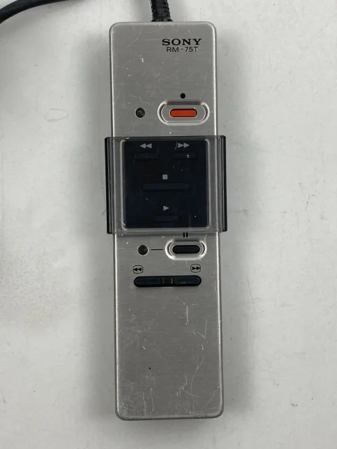 Sony RM-75T Remote Commander For Betamax VCR Video Cassette SL-C5