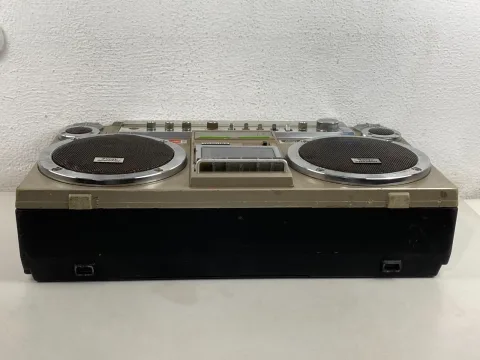 Toshiba RT-S913G Gold Stereo Boombox Cassette Recorder Player Radio eBay