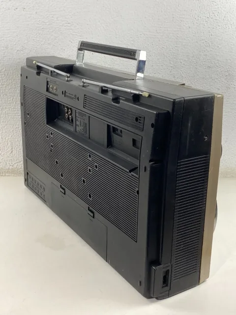 Toshiba RT-S913G Gold Stereo Boombox Cassette Recorder Player Radio eBay