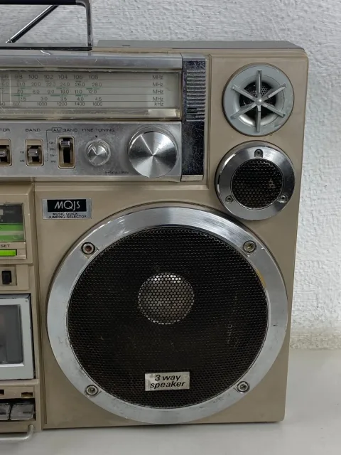 Toshiba RT-S913G Gold Stereo Boombox Cassette Recorder Player Radio eBay