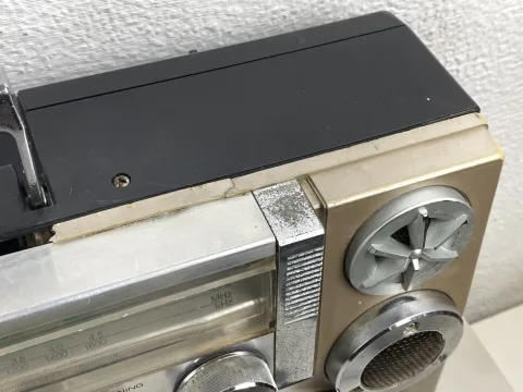 Toshiba RT-S913G Gold Stereo Boombox Cassette Recorder Player Radio eBay