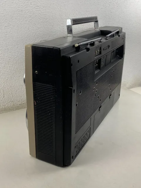Toshiba RT-S913G Gold Stereo Boombox Cassette Recorder Player Radio eBay