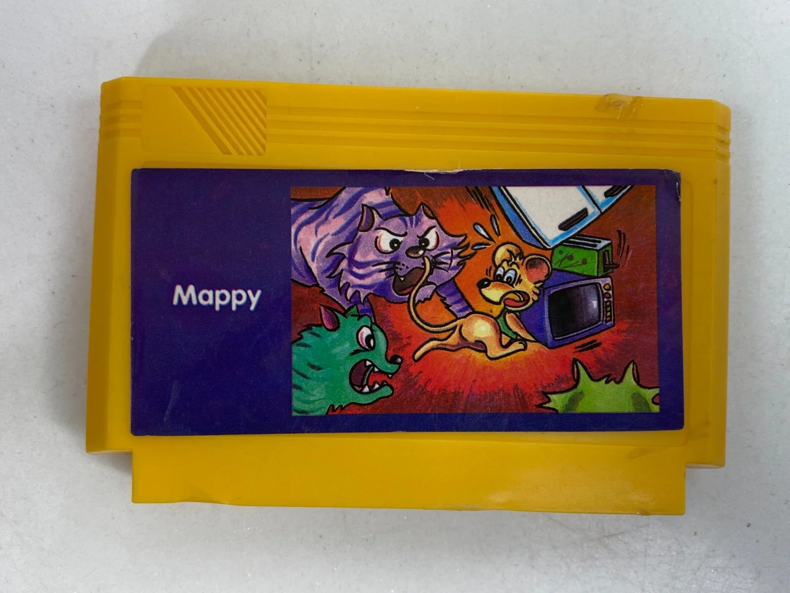 Mappy Pegasus Dendy Famicom Famiclone Nes Tv Game Cartridge