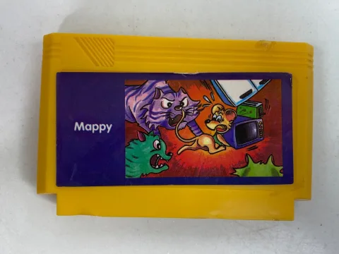 Mappy Pegasus Dendy Famicom Famiclone Nes Tv Game Cartridge