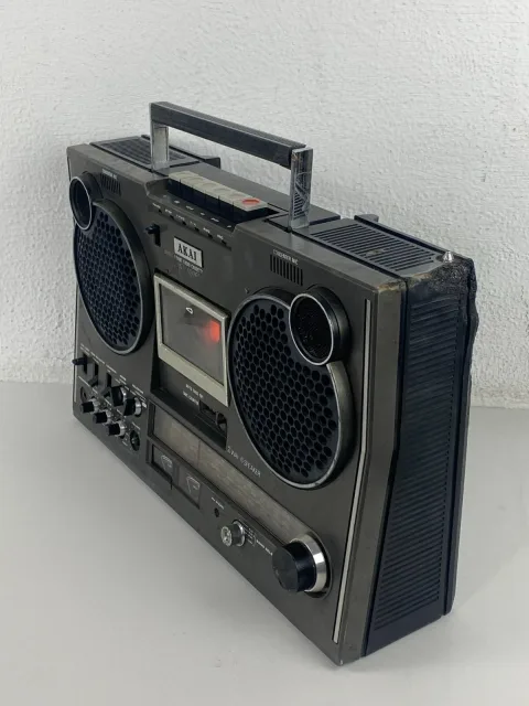 Akai AJ-480FS Ghetto Blaster Radio Cassette Recorder Boombox