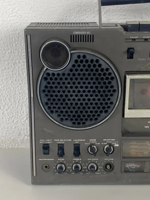 Akai AJ-480FS Ghetto Blaster Radio Cassette Recorder Boombox