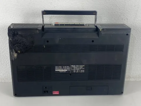 Akai AJ-480FS Ghetto Blaster Radio Cassette Recorder Boombox