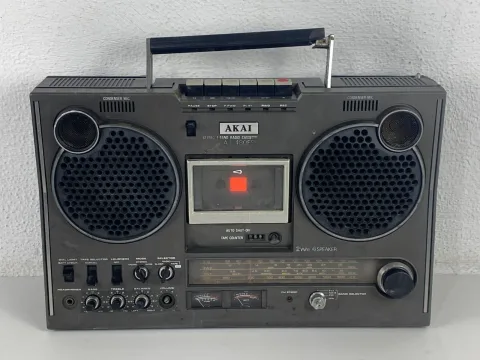 Akai AJ-480FS Ghetto Blaster Radio Cassette Recorder Boombox