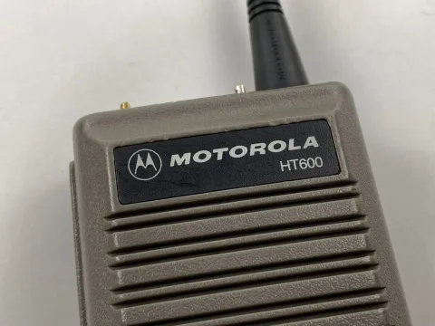 Mortorola Walkie Talkie Two way radio HT600 with battery and antenna