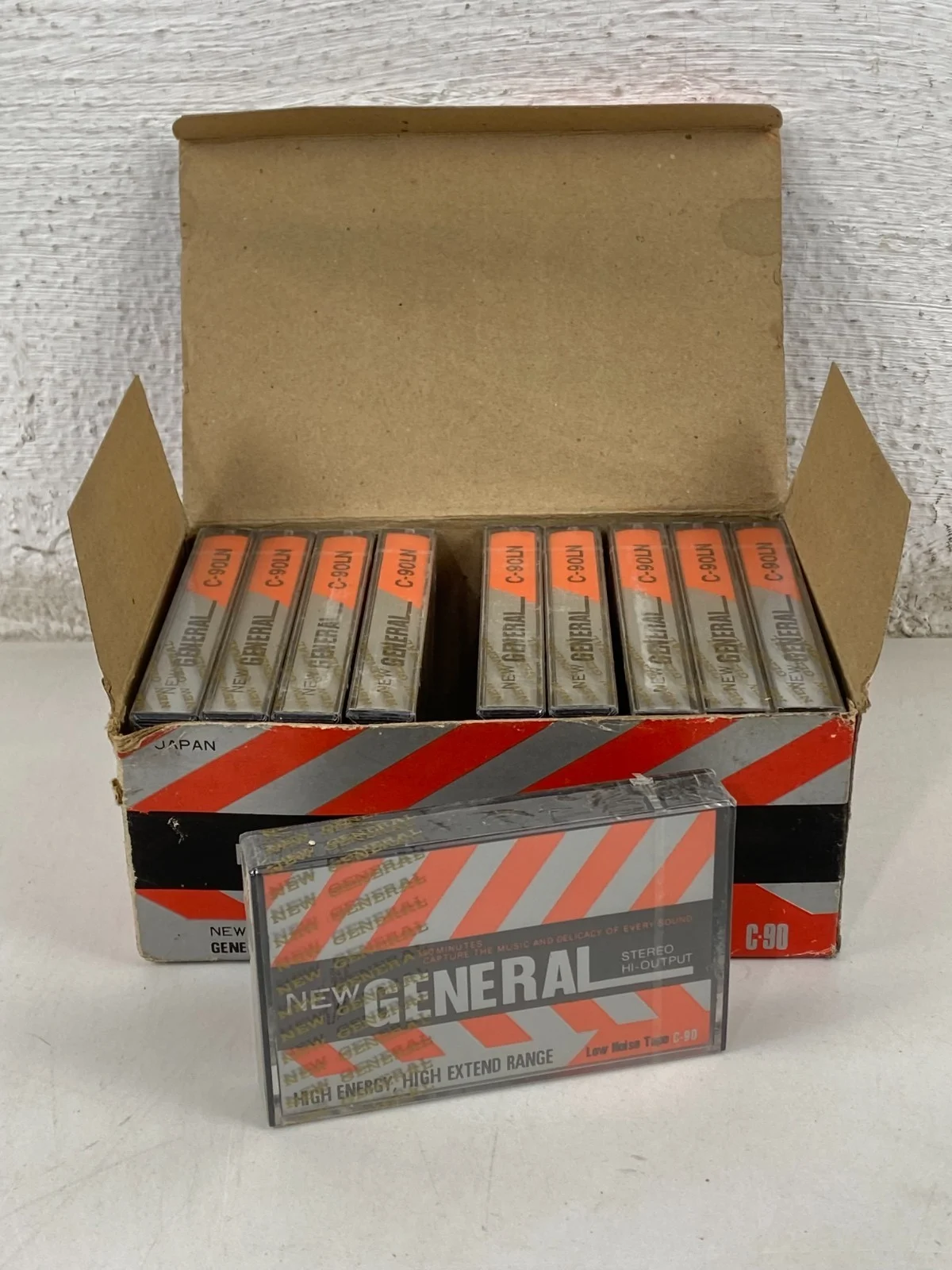 General C-90 Low Noise Tape Cassette LOT 10