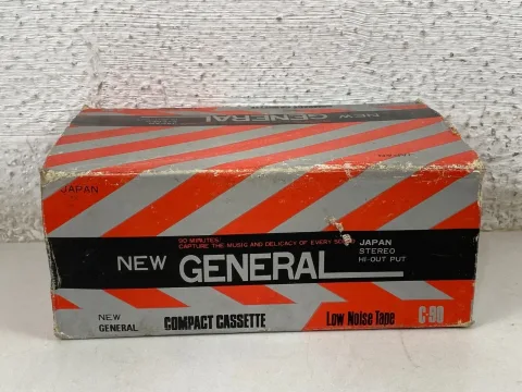 General C-90 Low Noise Tape Cassette LOT 10