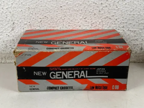 General C-90 Low Noise Tape Cassette LOT 10