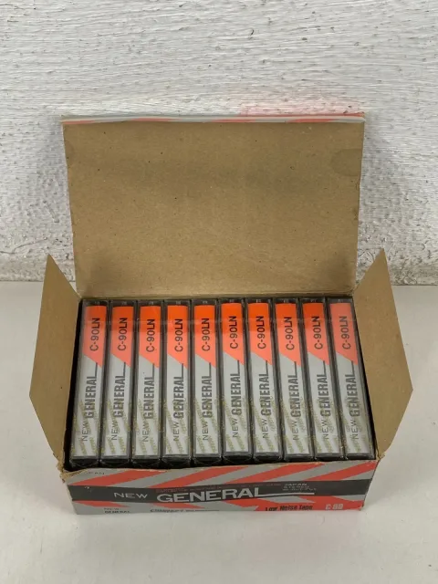 General C-90 Low Noise Tape Cassette LOT 10