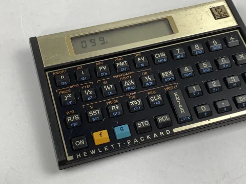 Hewlett Packard HP-12C Financial Calculator