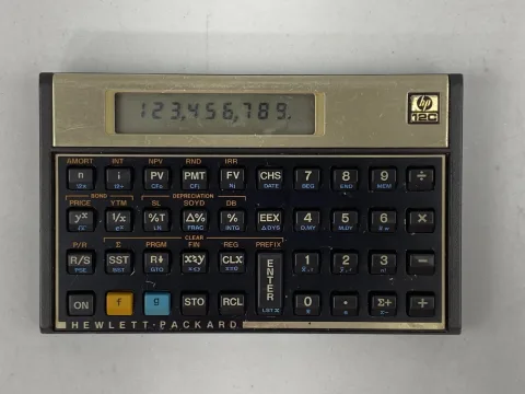 Hewlett Packard HP-12C Financial Calculator
