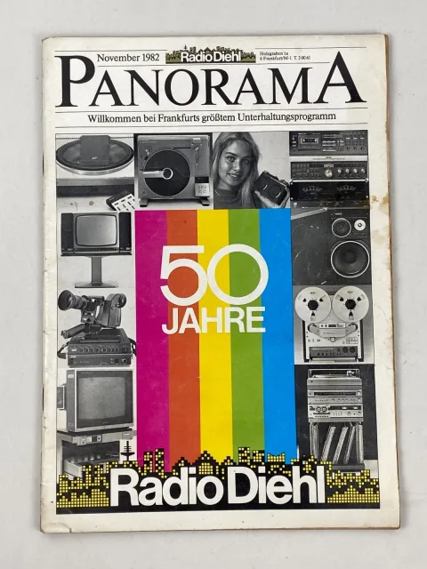كتاب راديو ديهل بانوراما 50 سنة 1982
