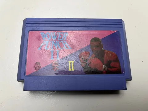 Power Punch II Famicom Famiclone Nes Tv Game