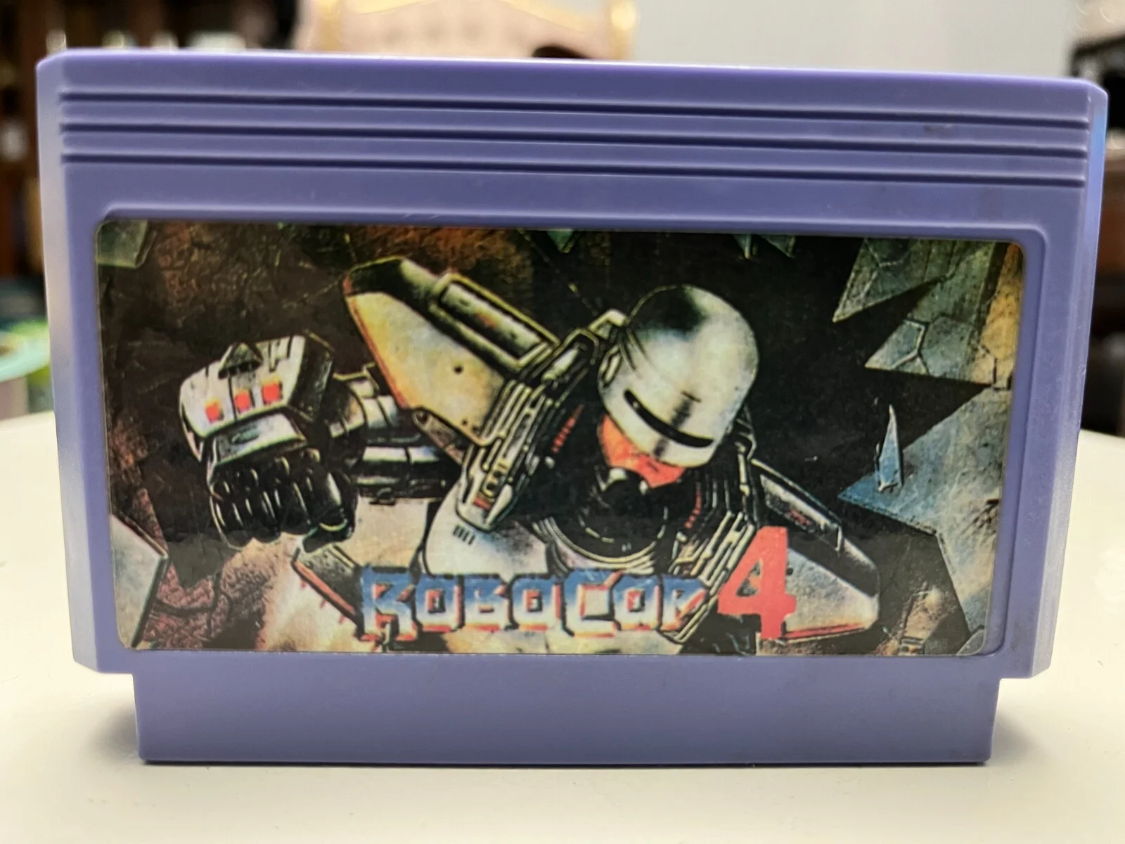Robocop Robo Cop 4 Famicom Famiclone Nes Game Cartridge